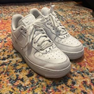 White Pearl Air force Ones
